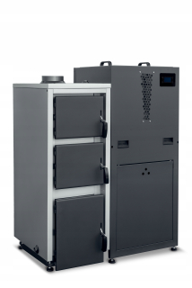 Eco KIPI Kotol kotla ústredného kúrenia peletové kachle podávač 20kw