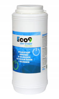 Prostriedok do žumpy, septiku - Eco9 Oxy Start maxi Bio - štartér pre čistiarstvo