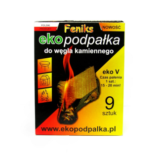 Eco -voda pre tvrdé uhlie, 9 ks do pece