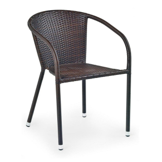 Záhradný stôl, stoličky - Elegantná záhradná stolička pre bronzové kreslo z balkóna