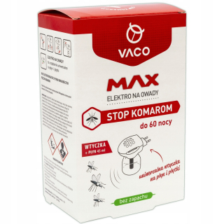 Repelent proti hmyzu - Elektro pre komáre + tekutina max 45 ml super efektívne