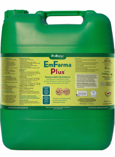 Huby na pestovanie - Emfarma plus 20l - baktérie pre tekutý hnoj v stodole.