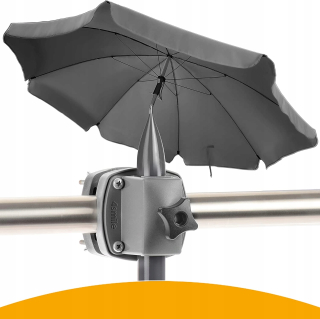 Stojan, držiak na slnečník - F22 4SMILE BALKONY UMBRELLA s rukoväťou 200 cm