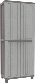 Záhradná skriňa, regál - F47 Terry, Jwood 268 Šatník mimo 3 políc 68x37,5x170 cm