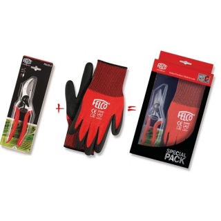 Záhradné nožnice - Felco 2 + Felco 701 L - Przednie + rukavice