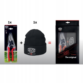 Záhradné nožnice - Felco 8 + klobúk - prerezávanie nožníc + čiapka