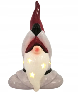 Figurka Mikołaj Skrzat Yoga viedla 13,5x8,5x20.5cm