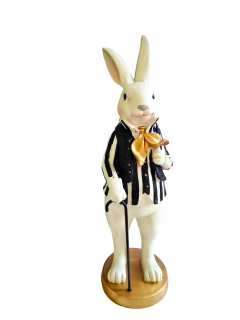 Veľkonočná figurína pán Zając Rabbit v Black