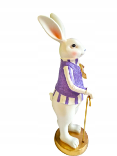 Veľkonočná figúrka pán Zając Rabbit proti Violet