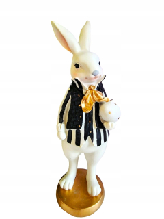 Veľkonočná figurína pán Zając Rabbit Black II