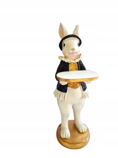 Veľkonočná figurína Lady Rabbit v Black