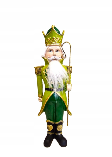 Figurína - zelený Luskáčik model I