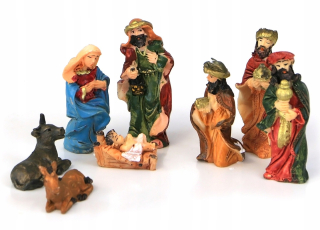 Postavy pre postieľku Ježišk Józef Mary Animals 8