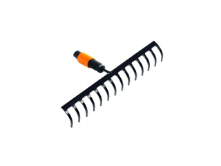 Fiskars Rakes 14 zubov quikfit 1000653 kovová hlava