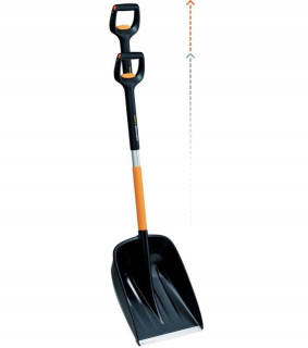 Vidly, lopata - Fiskars Teleskopická lopata na odstránenie snehu a snehu série X 1057188