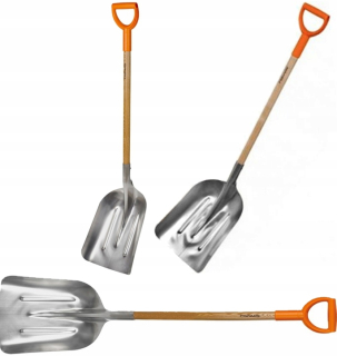 Vidly, lopata - FISKARS SNOW GRAINS SHOPPER 1001637 HLINÍK