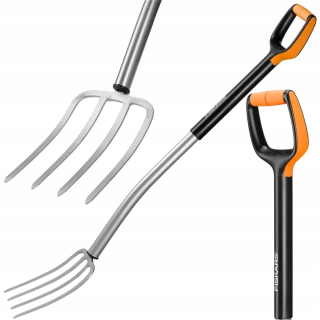 Vidly, lopata - FISKARS RYPACIE VIDLICE NA PREPLACHOVANIE ZEMÍ, OCEL PROFESSIONAL L