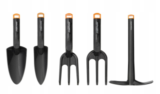 Súprava záhradného náradia - Fiskars Tool Set Solid Moticka Blash Kul