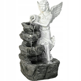 Fountain Cascade Garden Angel LED + čerpadlo