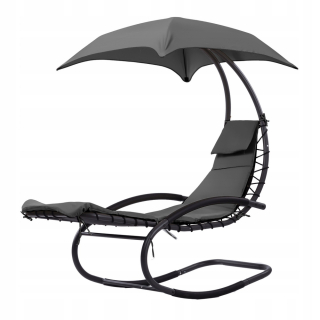 Záhradné lehátko - Manipulácia s kreslom Garden Swing xxl Hammock Deckchair