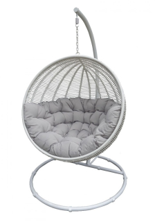 Závesné hojdacie kreslo - Záhradné stoličky Cocoon de Luxe 120x73x195 cm záhradné kreslo