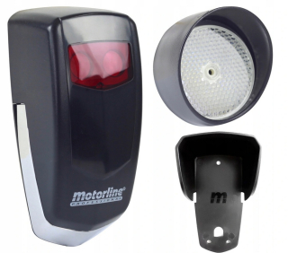 Oplotenie, brána - Reflexná motorka mfe zrkadlové fotocell