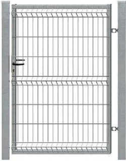 Galvanizujúca galvanizovaná galvanizovaná plot Galvanizujúca brána 153 cm