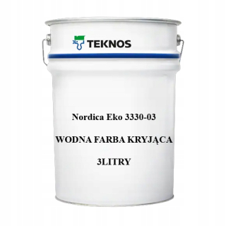 Laky, farby na záhradný nábytok - Farbenie farby od Teknos Nordica Eco 3L zafarbenie