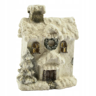 Figurín vianočný dom 20x13,5x25cm 6916