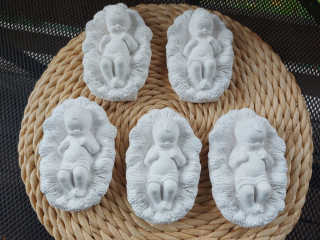 Figurína dieťaťa Ježiš do postieľky 14 cm set!