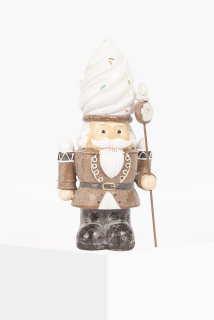 Perníková figurína dedko II s obuškom 41,5 cm