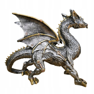 Steampunk 7 Figurine High Bronz Decotion