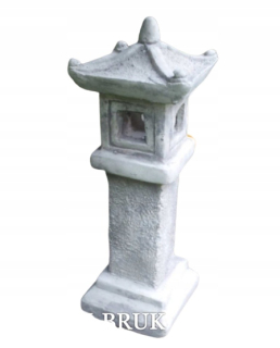 Záhradná figurína betón Čínska pagoda 40 cm