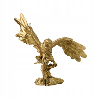 Záhradná figúrka - Eagle Figurine Jastrząb STATUA Resin House DEOCON