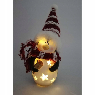 Penguin LED figurín 7x6x16 cm