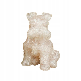 Figurín Schnauzer socha socha peta zdobenie