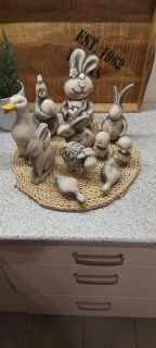 Veľkonočné figuríny sadra sadra sadra