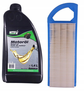 Vzduchový filter traktorový olejový motor Briggs