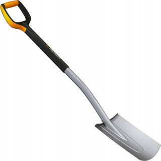 Vidly, lopata - Fiskars rýľ rovný Xact (L) oceľová lopata ostrá 120 cm L 1003681