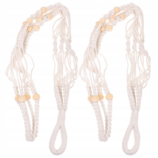MOTTO MACRAME Network Pot Lace Lace Lope 2 PCS