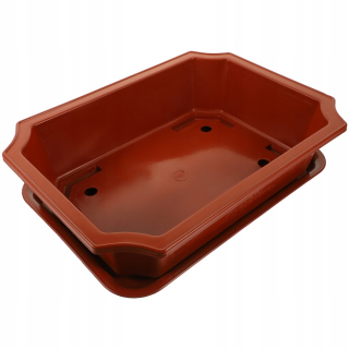 Kancelársky hrniec Bonsai Pot Round Tah