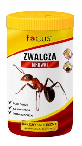 Focus granule bojuje proti mravcom 450g soľnička