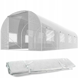 Fóliovník - Fólia na záhradný tunel 2,5x4m (10m2) biela Plonos