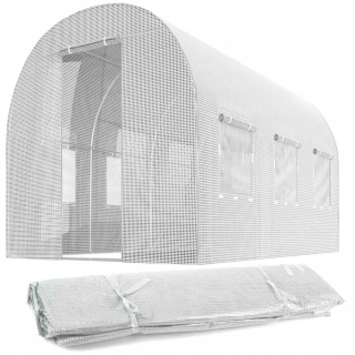 Doplnok pre záhradnú architektúru - Fólia pre záhradný tunel skleník pre skleník 2x3m (6 m2) biele plonos
