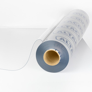 Krycia plachta - PVC PVC 1 mm 200 cm Transparentná PVC plachtová fólia
