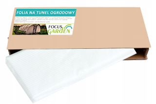 Záhradný skleník - Fólia so sieťou pre záhradný tunel 2x4x2 biela