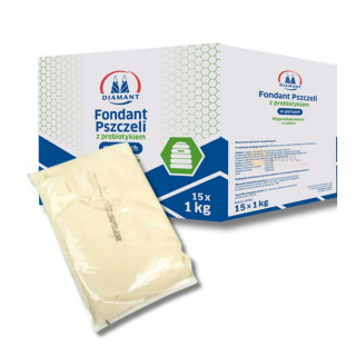 Krmivo pre včely - Fondánové krmivo pre včely s prebiotikom 1kg x 15kg FRESH datle do roku 2025