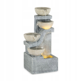 Fontána Delos, LED, 5 m kábel, cement