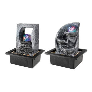 Záhradná fontána Lumineo LED RGB Resin (17 x