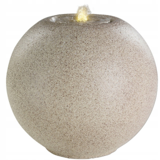 Ogrodowa Fountain Round Piedra Resin (Ø 40 x